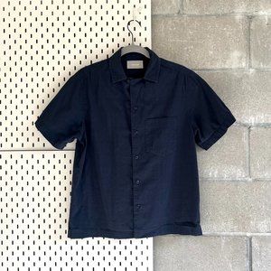 Searsucker Short-Sleeved Shirt